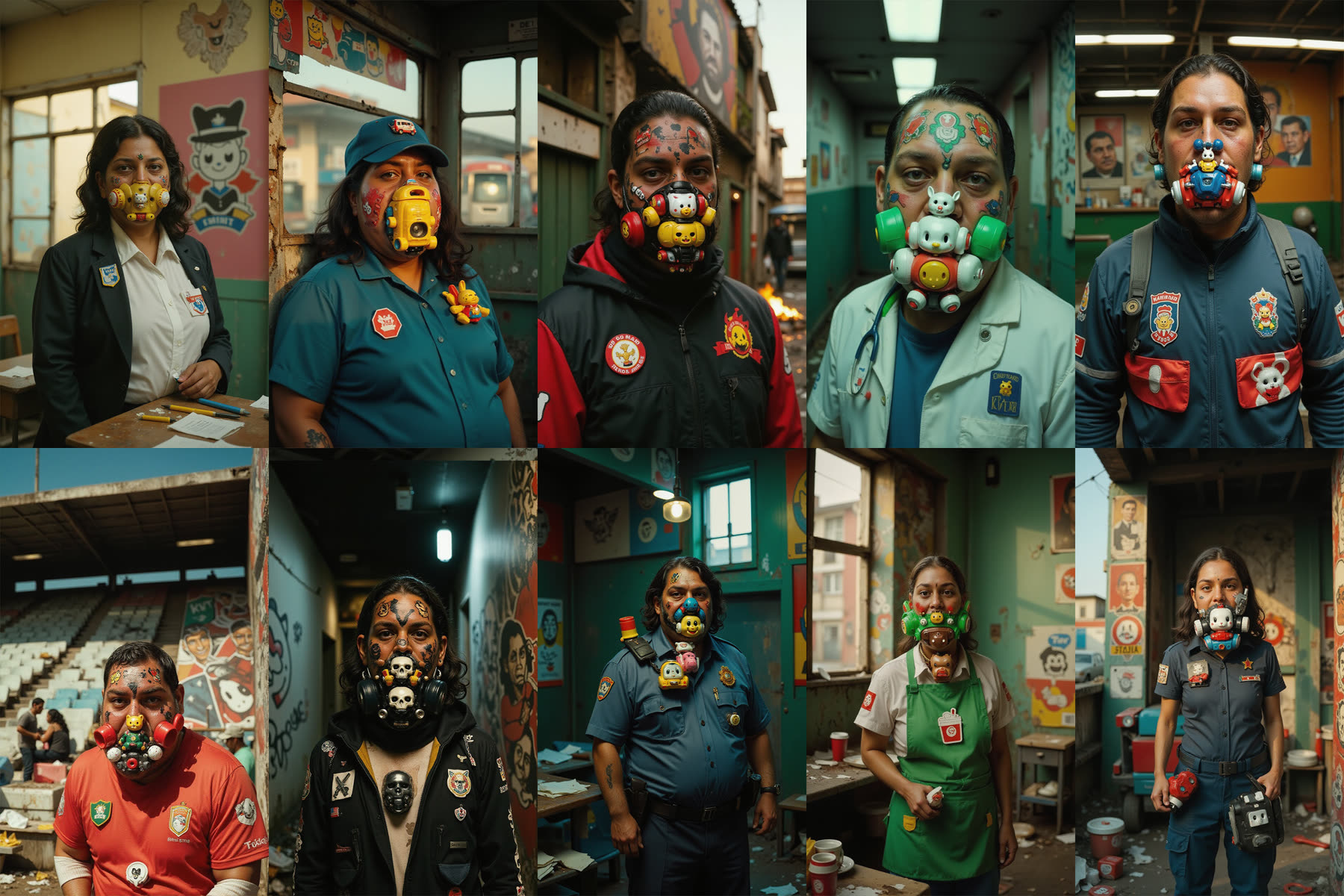 Diseño de las máscaras
